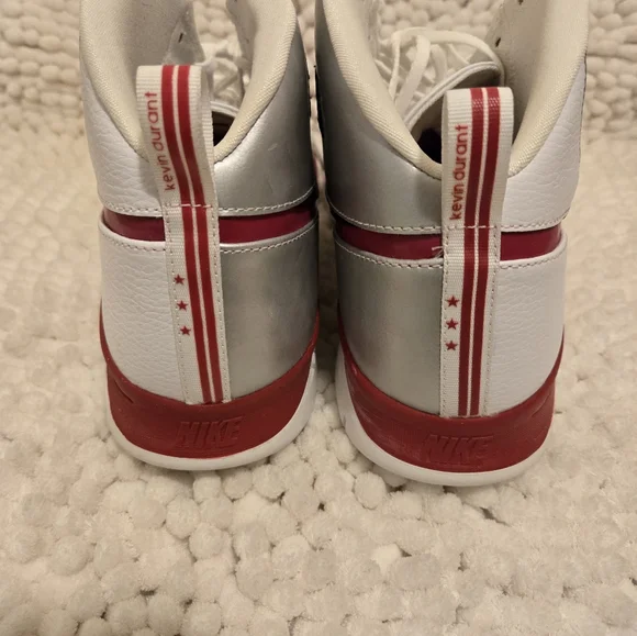 2009 Nike Zoom KD1 (White / Red / Silver)